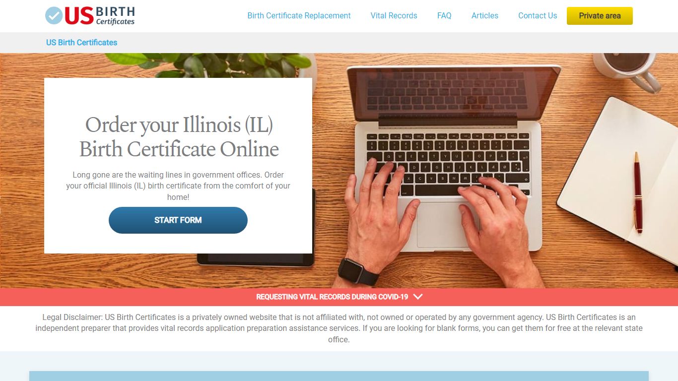 Illinois (IL) Birth Certificate Online - US Birth Certificates